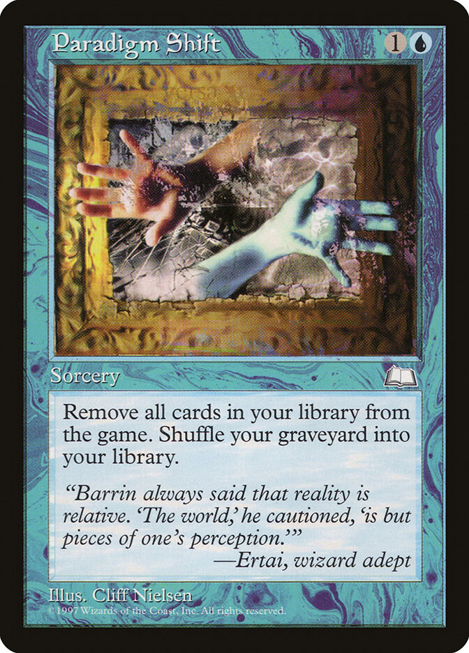 Paradigm Shift card front