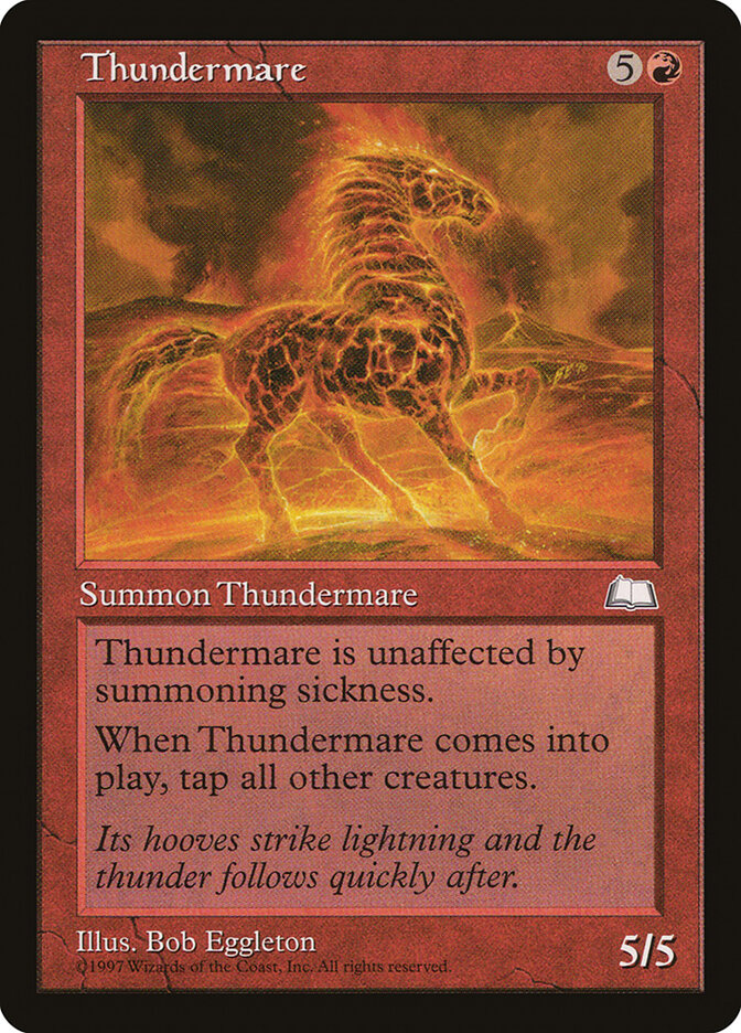 Thundermare card front