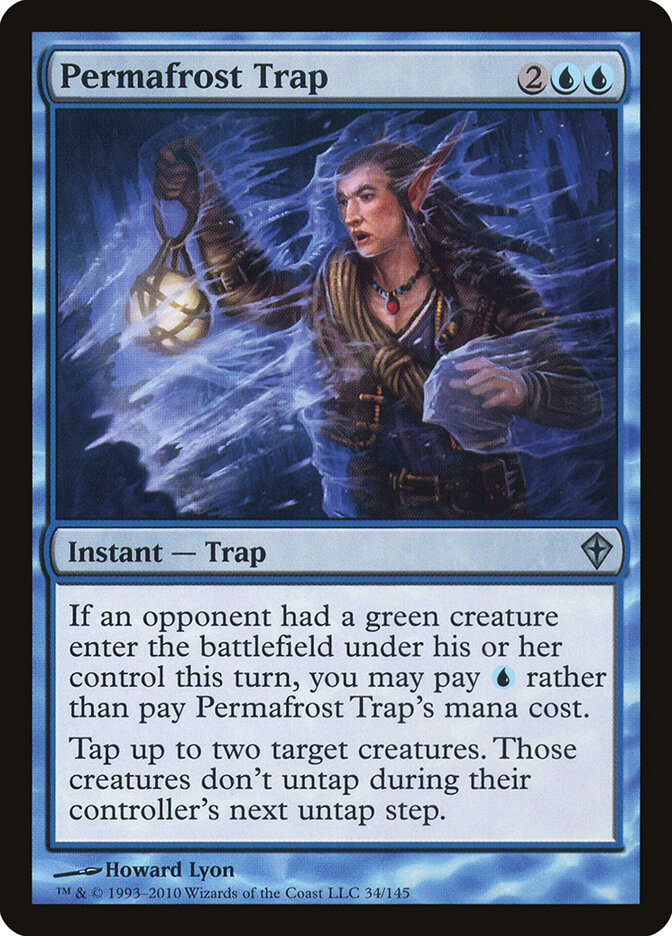 Permafrost Trap card front