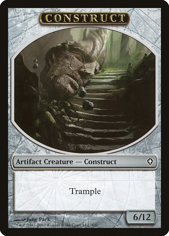 Construct card front
