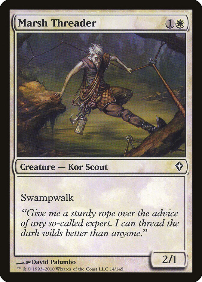 Marsh Threader card front