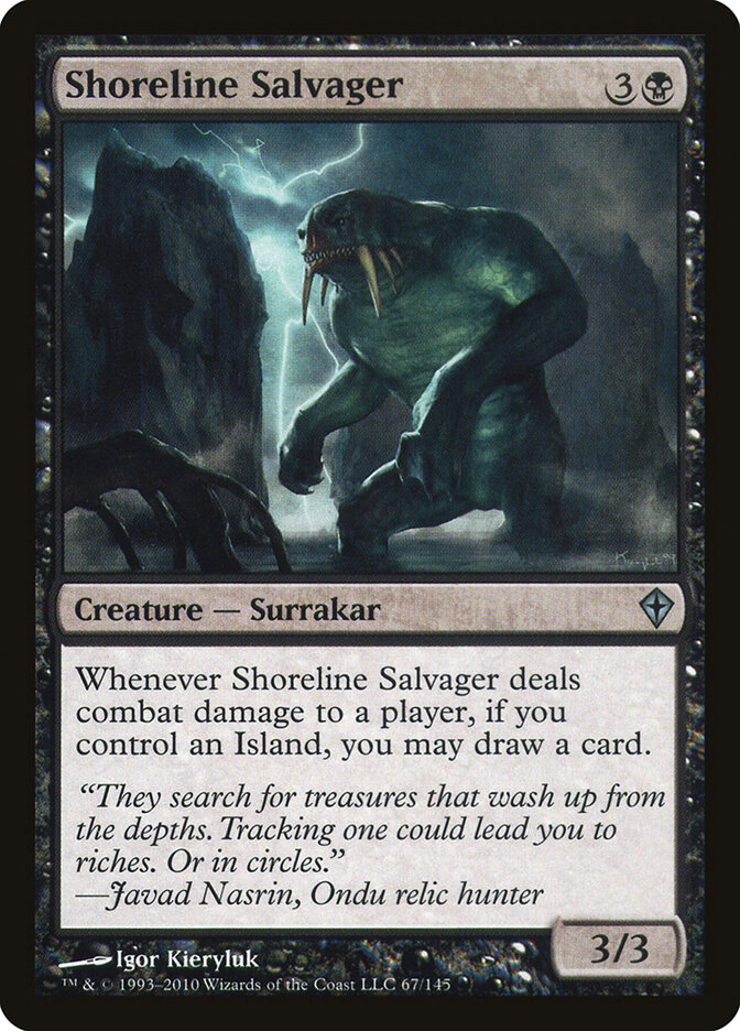 Shoreline Salvager card front