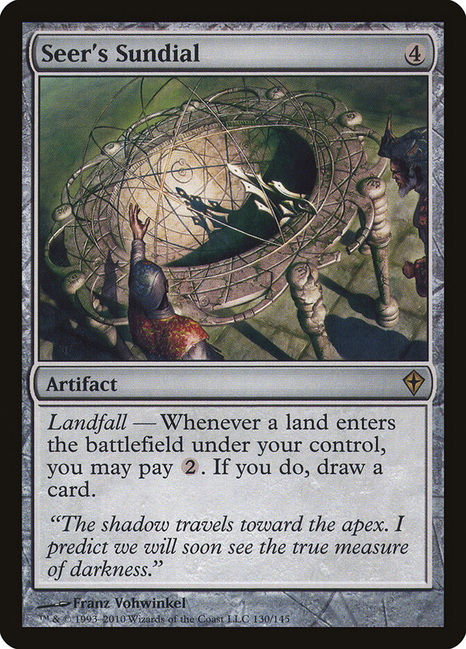Seer's Sundial card front