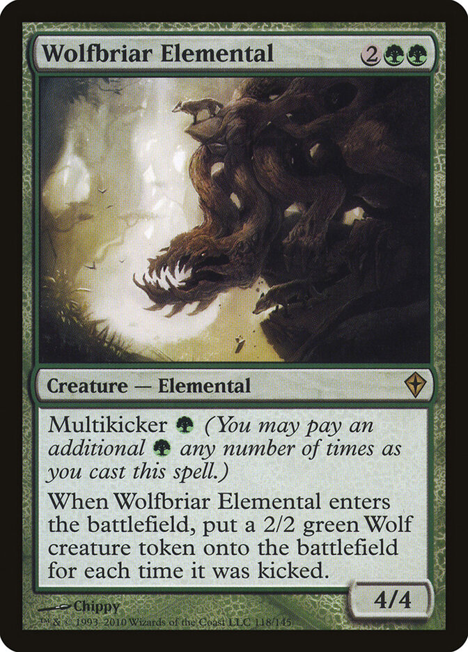 Wolfbriar Elemental card front