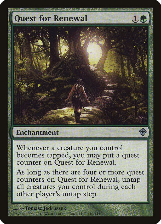 Quest for Renewal card front