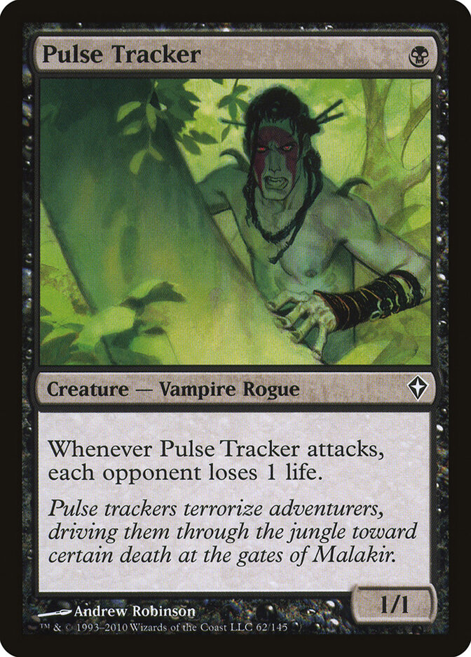 Pulse Tracker card front