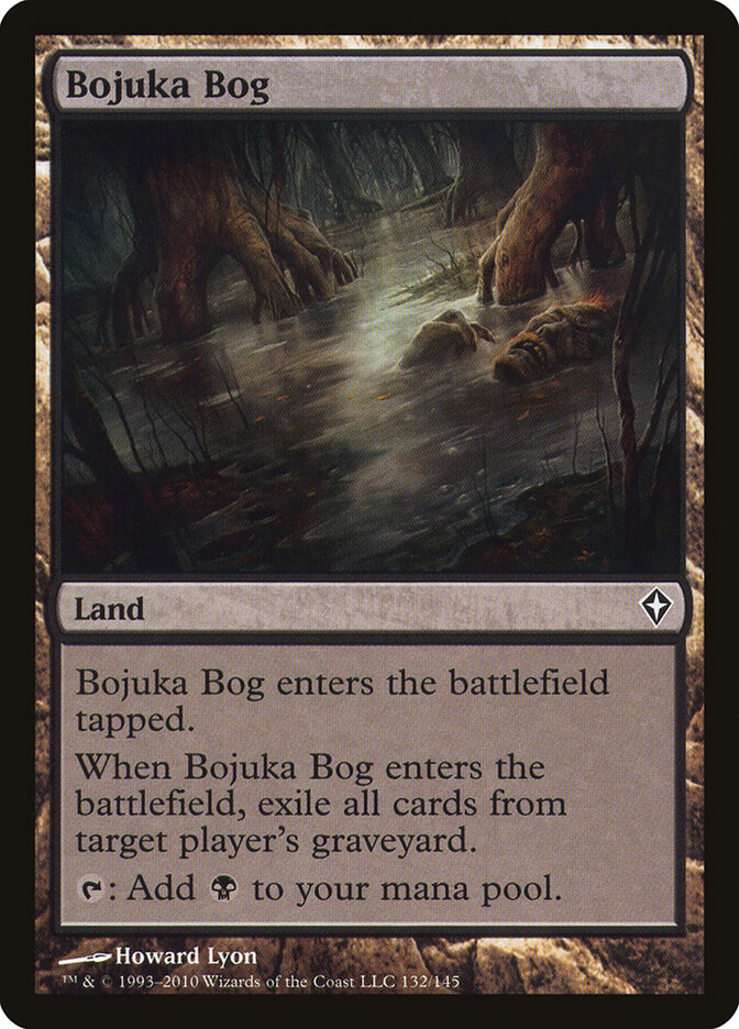 Bojuka Bog card front