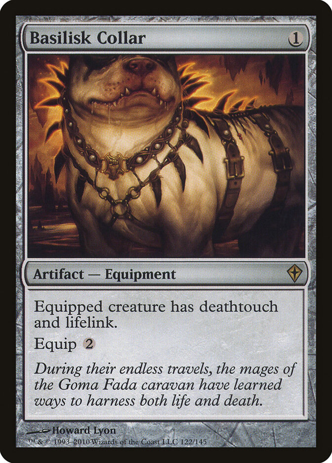 Basilisk Collar card front