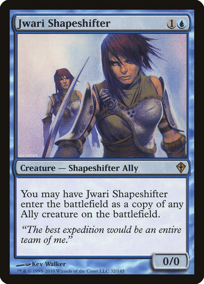 Jwari Shapeshifter card front