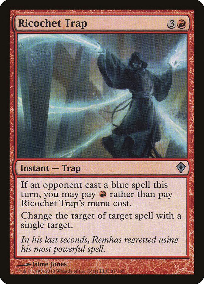 Ricochet Trap card front