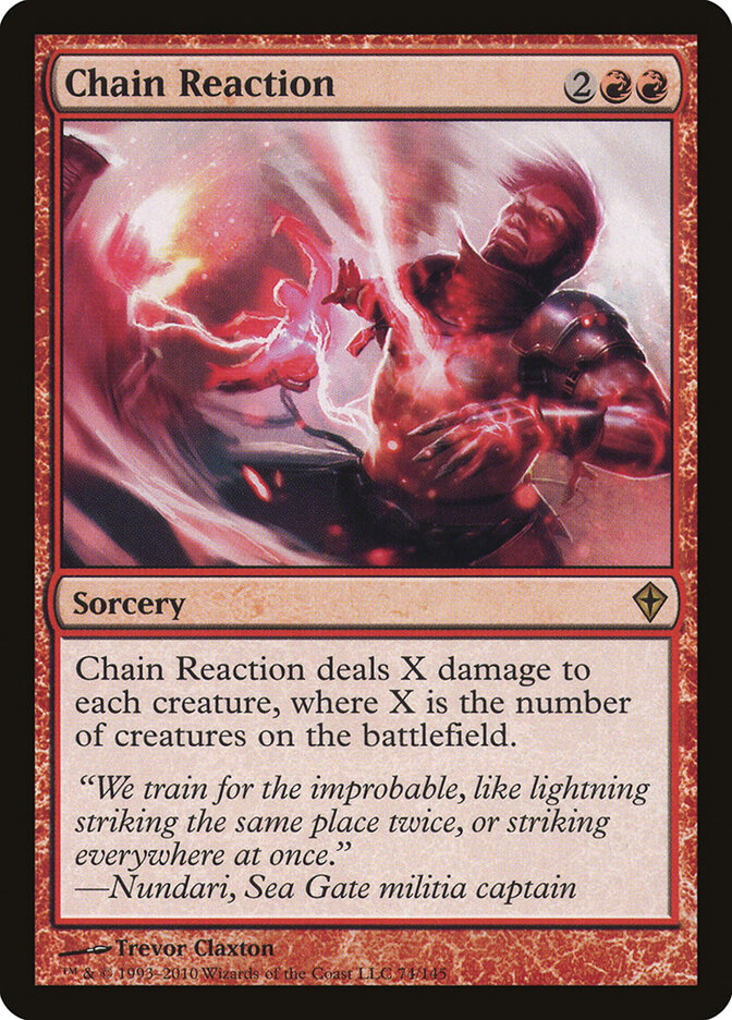 Chain Reaction card front