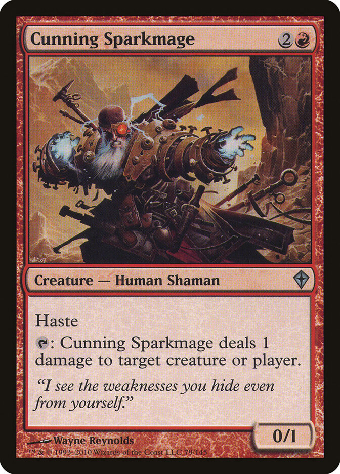 Cunning Sparkmage card front