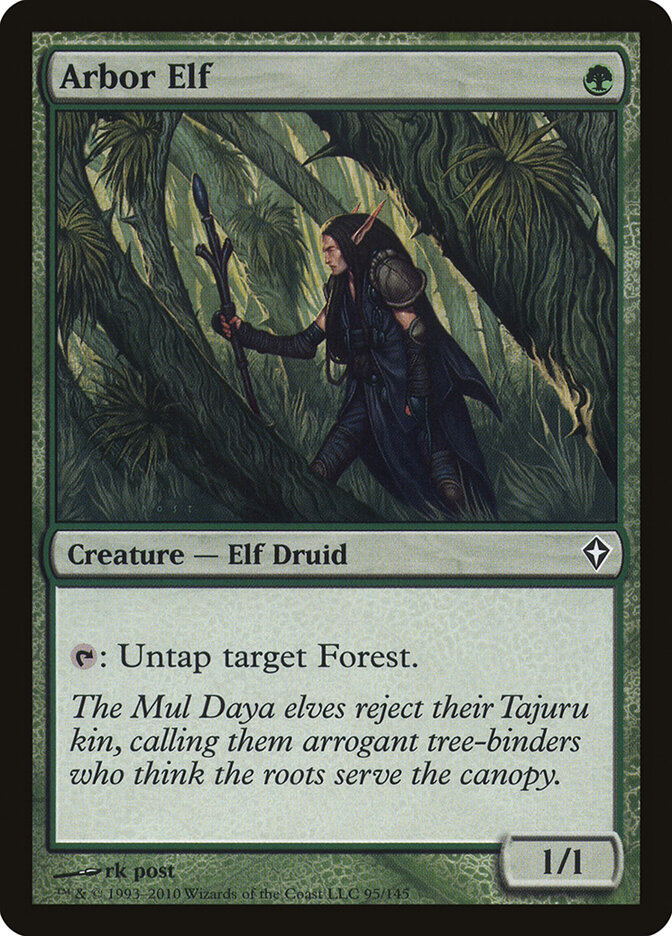 Arbor Elf card front