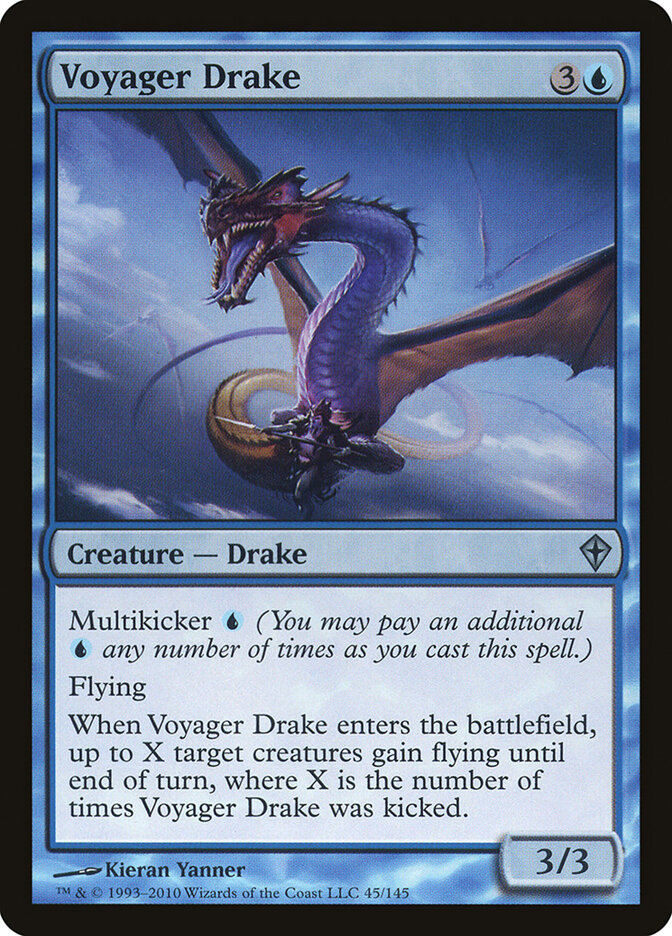 Voyager Drake card front