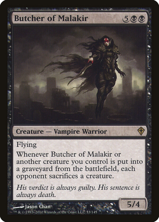 Butcher of Malakir card front