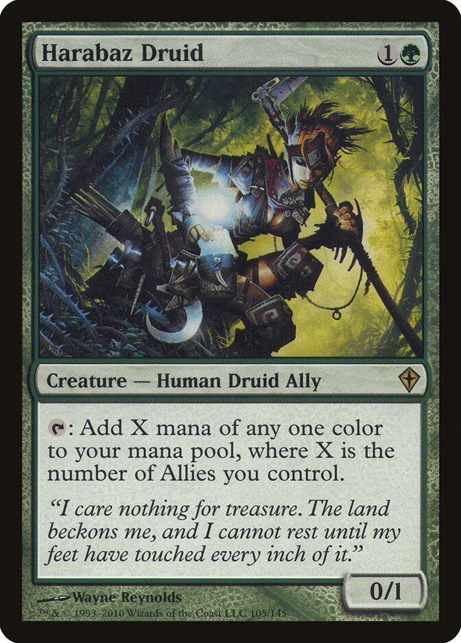 Harabaz Druid card front