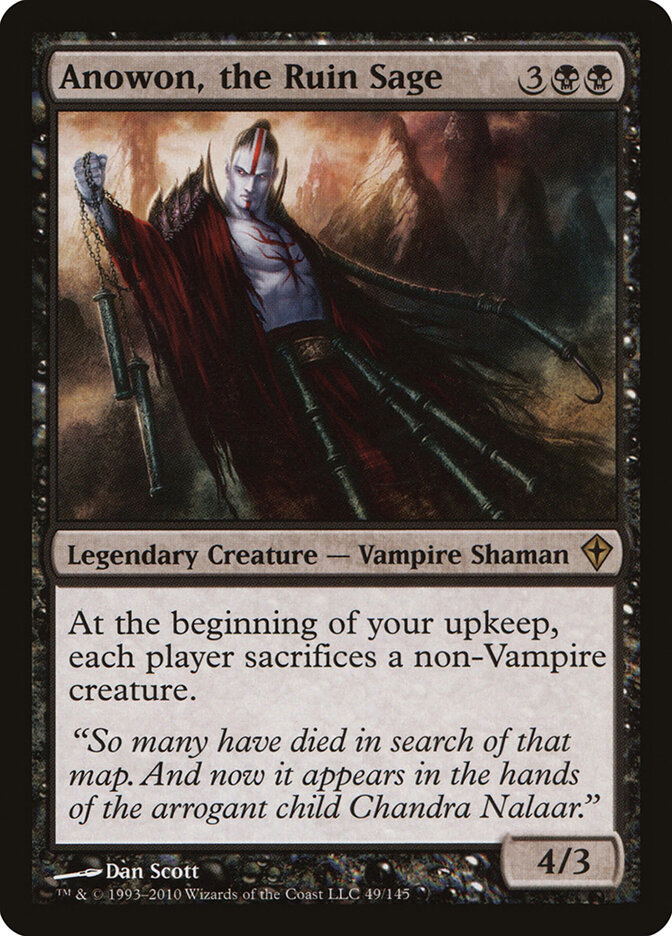 Anowon, the Ruin Sage card front
