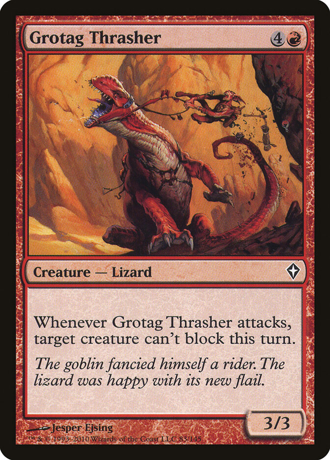 Grotag Thrasher card front