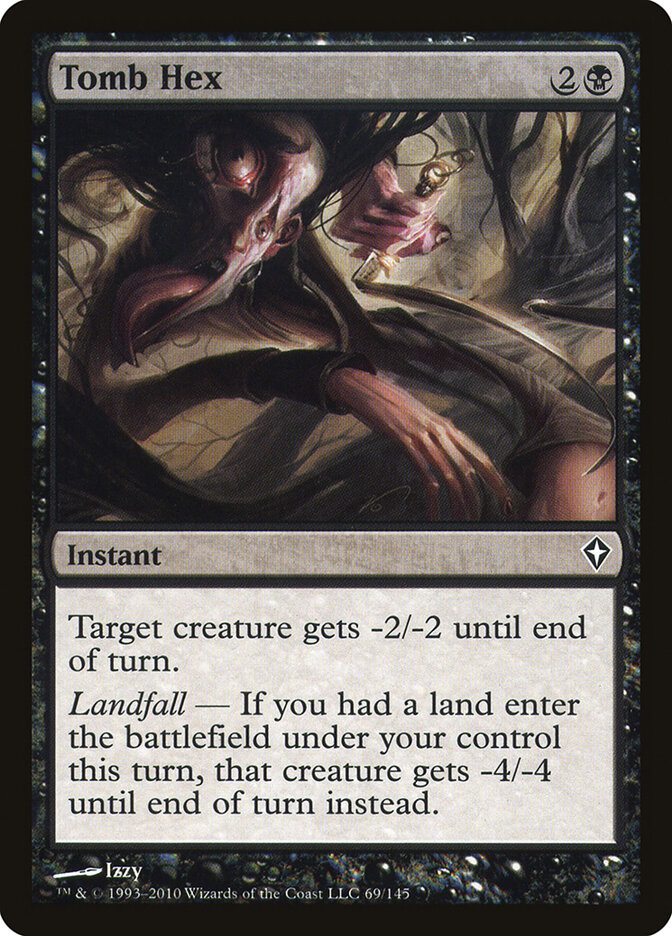 Tomb Hex card front