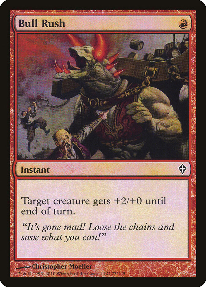 Bull Rush card front