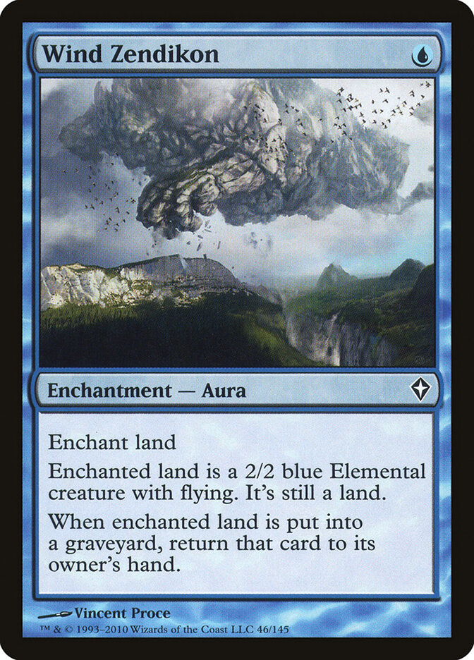 Wind Zendikon card front