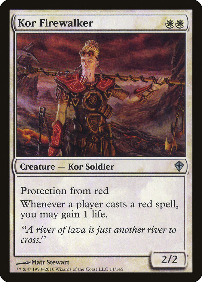 Kor Firewalker card front