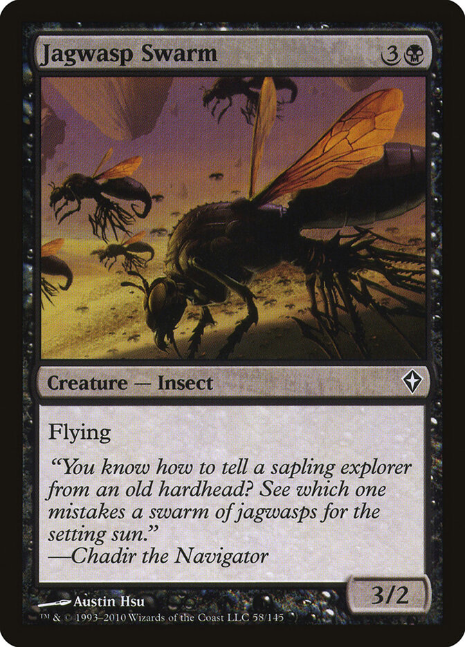Jagwasp Swarm card front