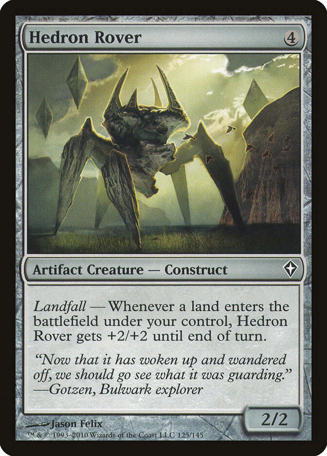 Hedron Rover card front