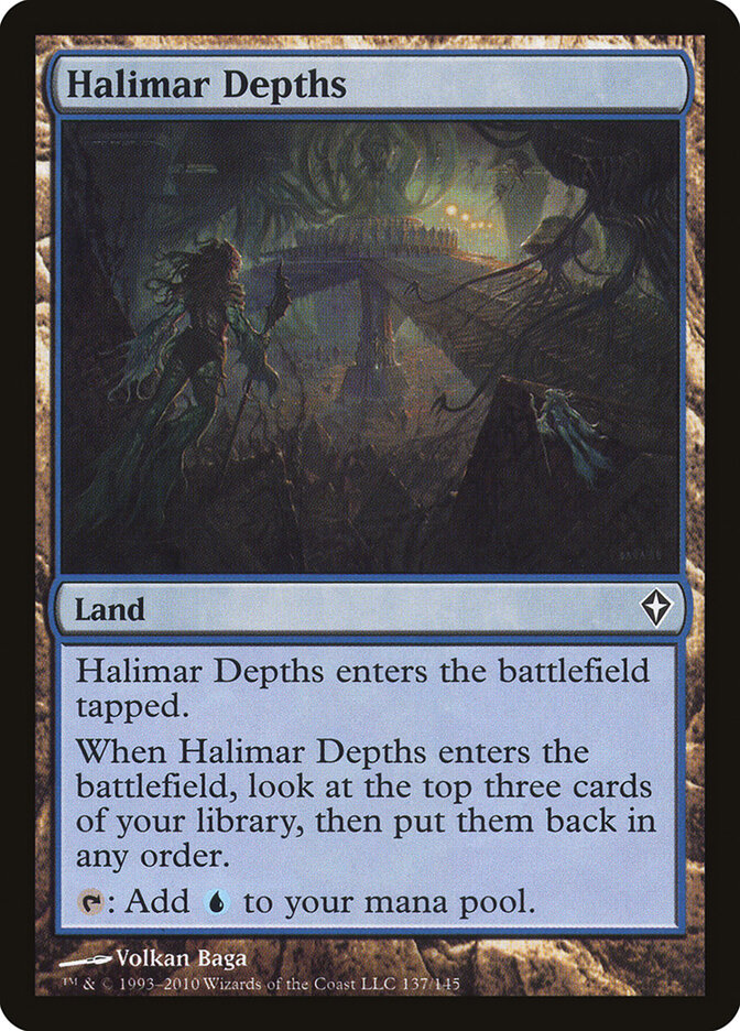 Halimar Depths card front