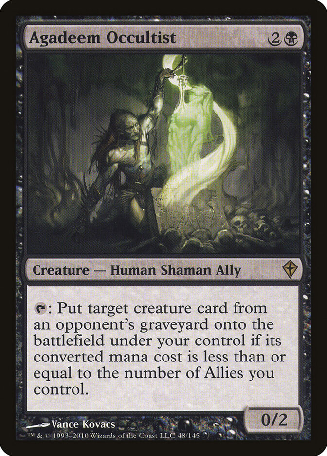 Agadeem Occultist card front