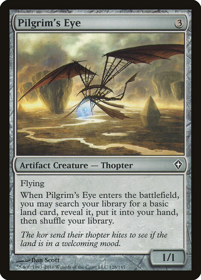 Pilgrim's Eye card front
