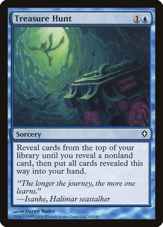 Treasure Hunt card front
