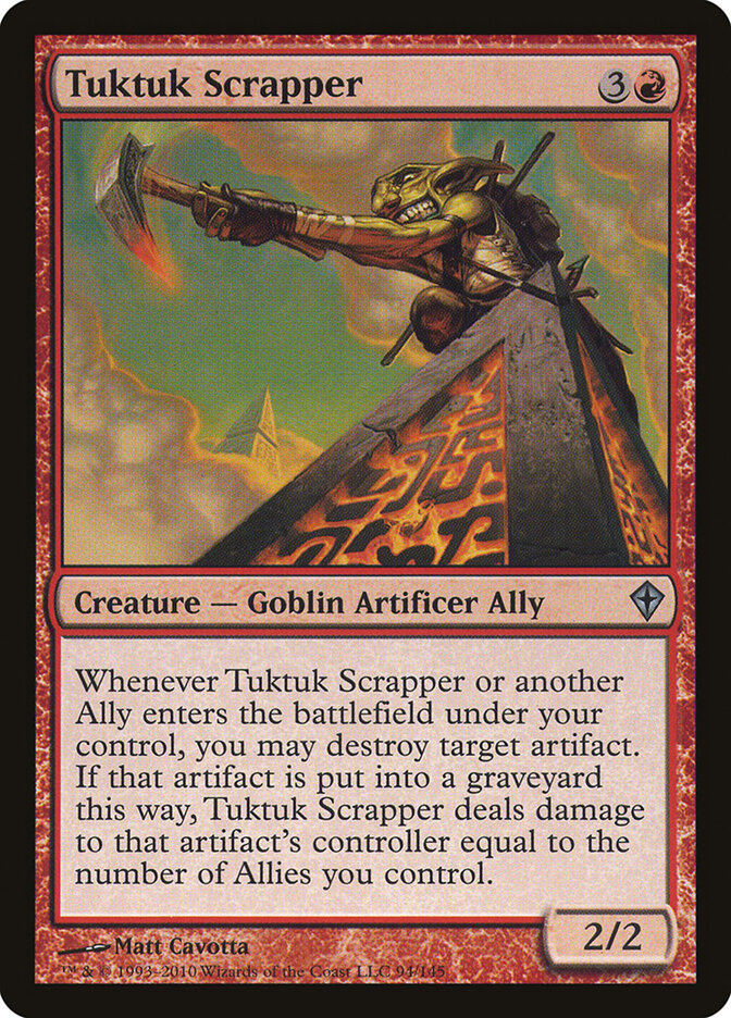 Tuktuk Scrapper card front