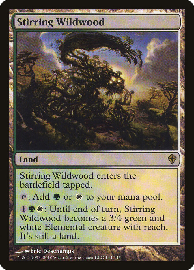 Stirring Wildwood card front