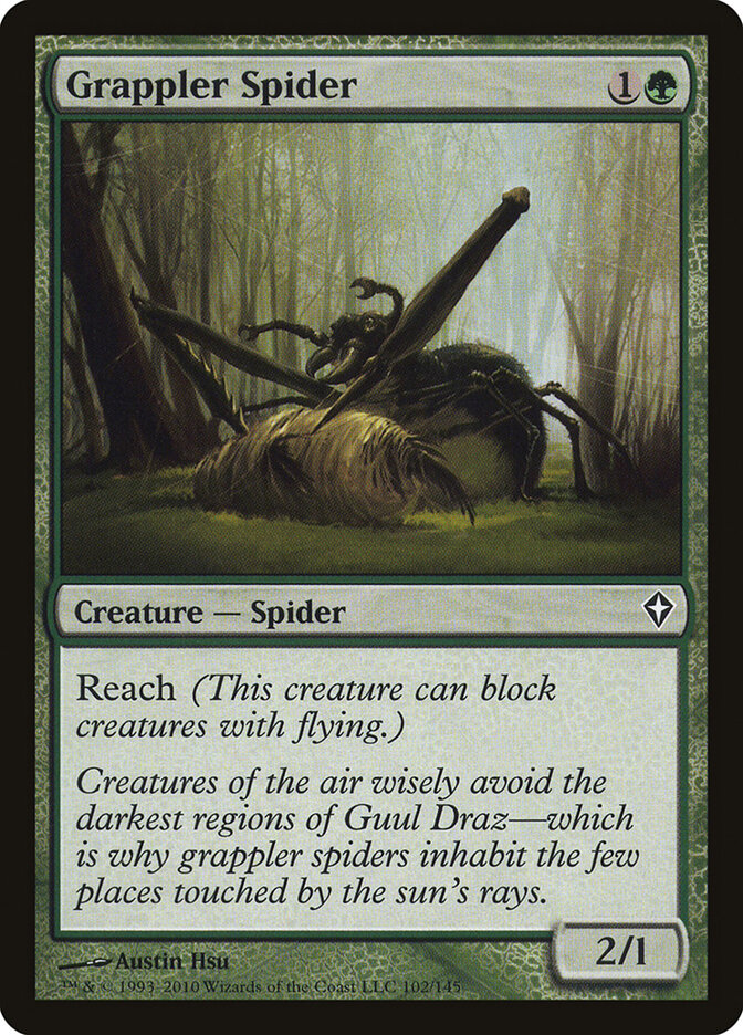 Grappler Spider card front