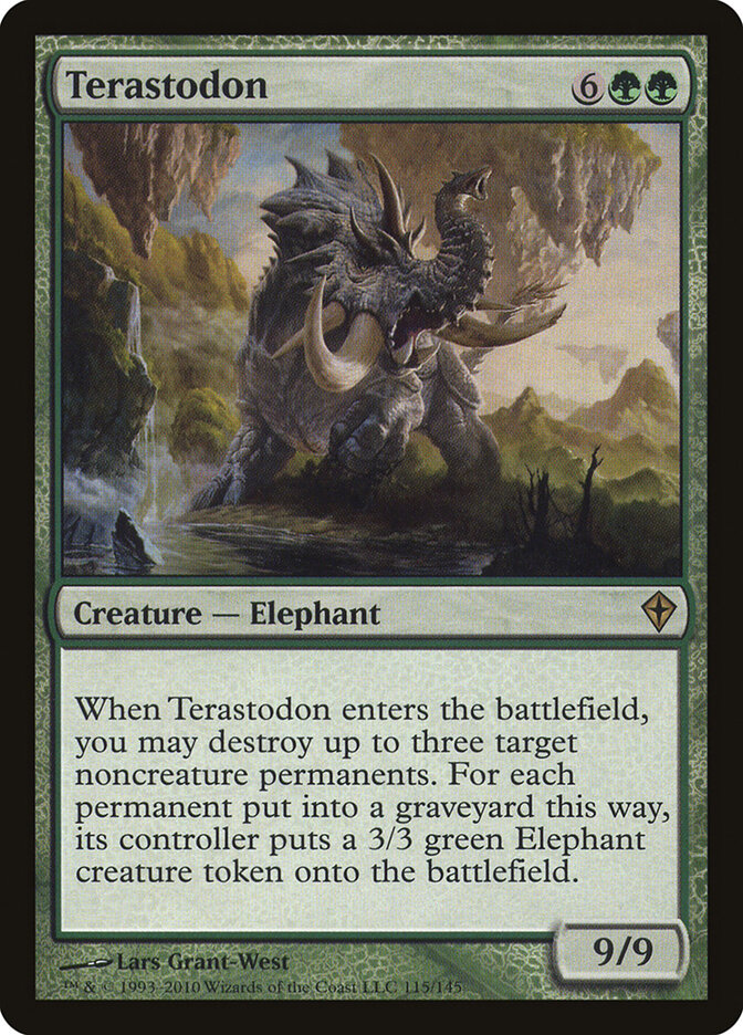 Terastodon card front