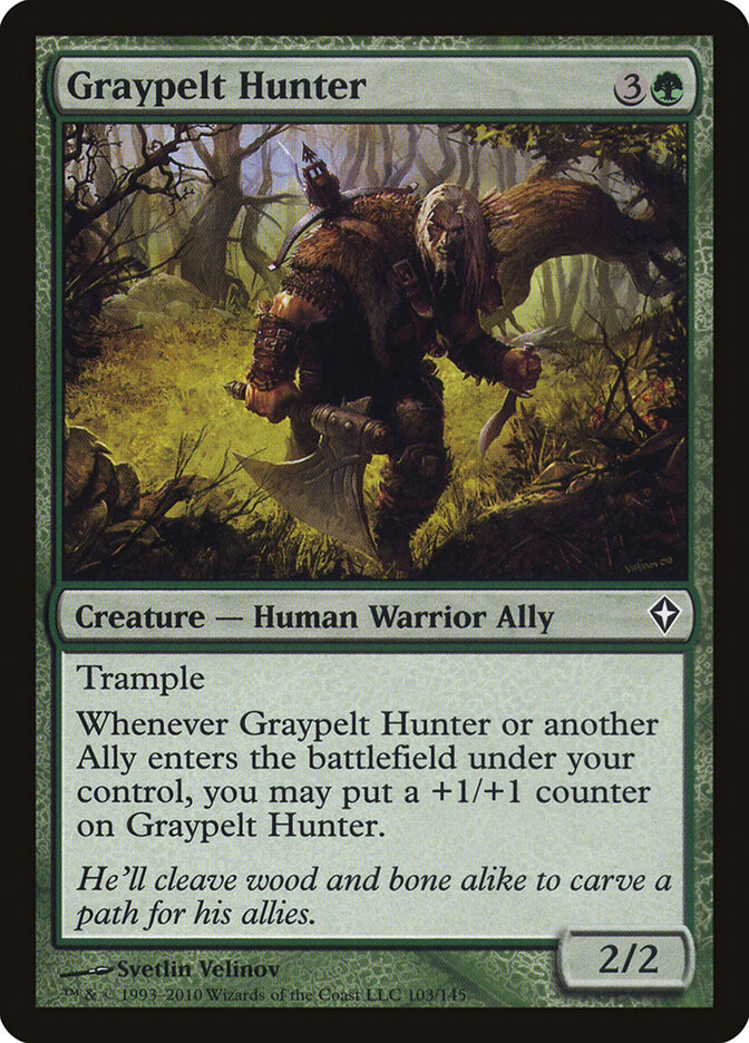 Graypelt Hunter card front