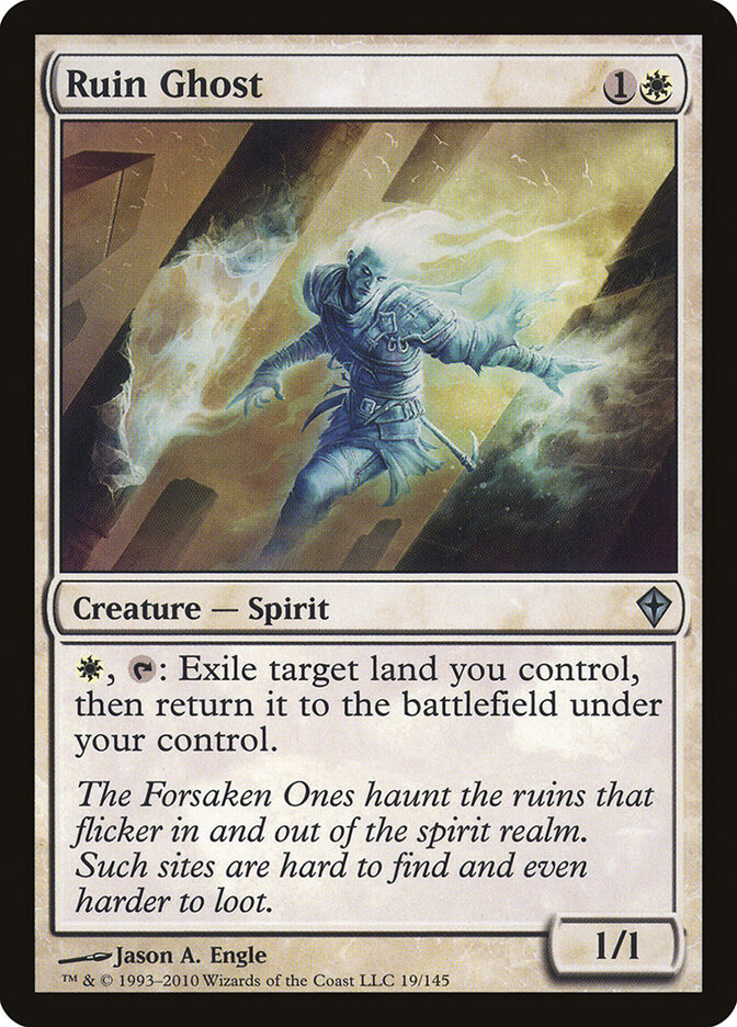 Ruin Ghost card front