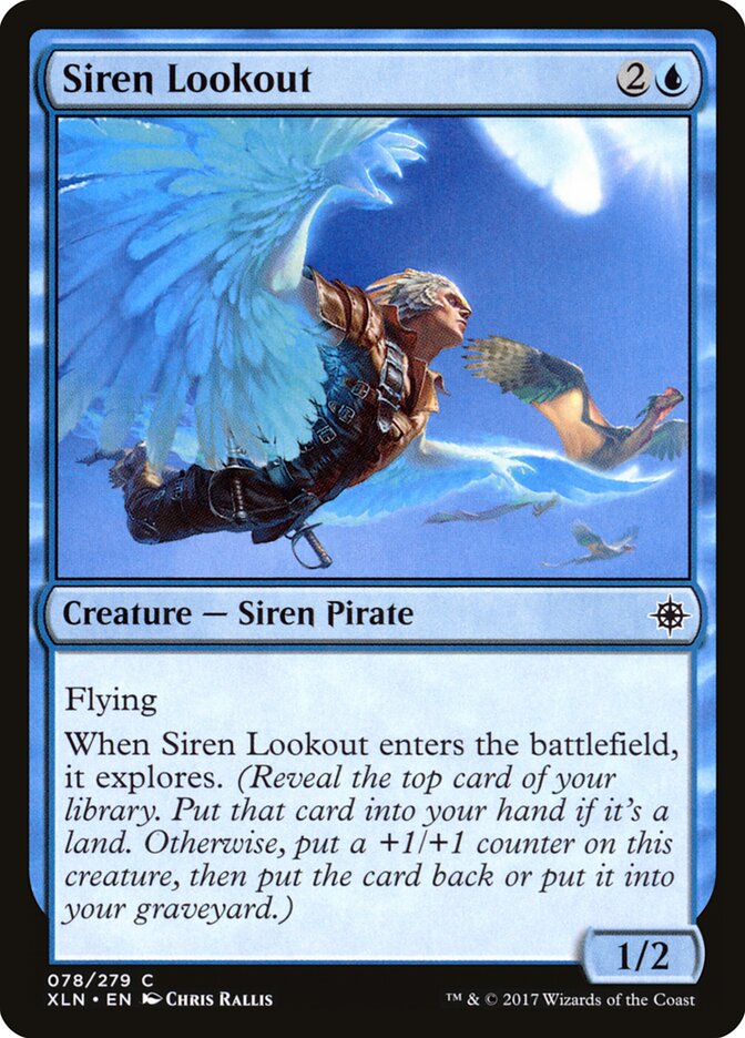 Siren Lookout card front
