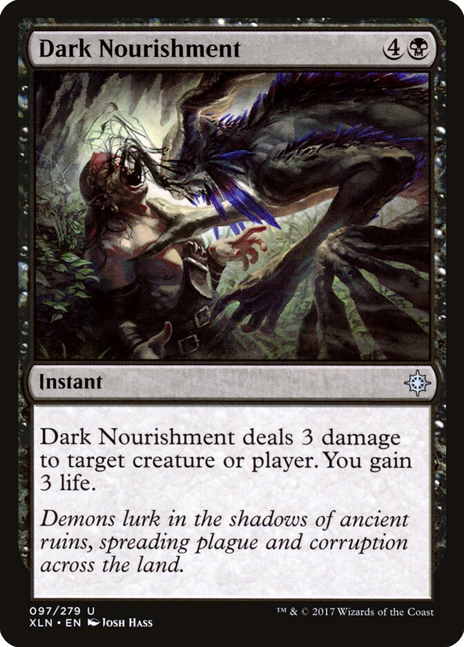 Dark Nourishment card front