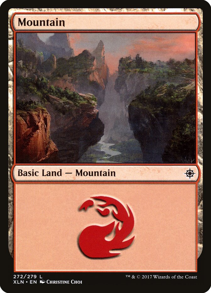 Mountain card front