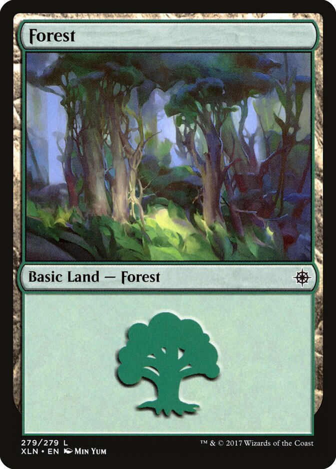 Forest card front