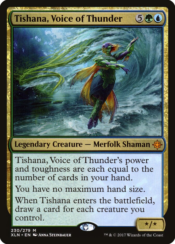 Tishana, Voice of Thunder card front