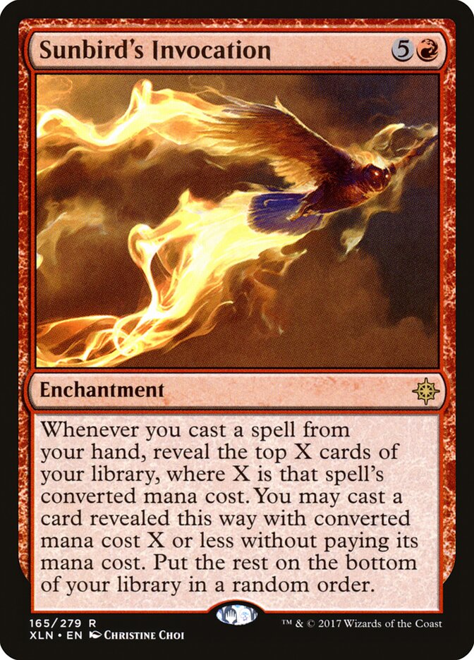 Sunbird's Invocation card front