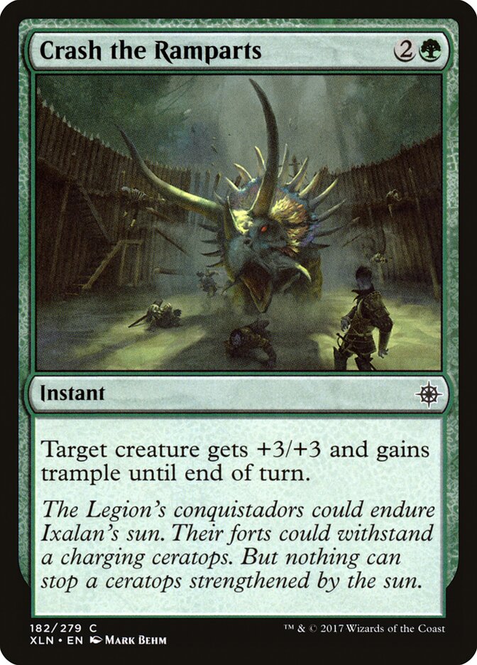 Crash the Ramparts card front