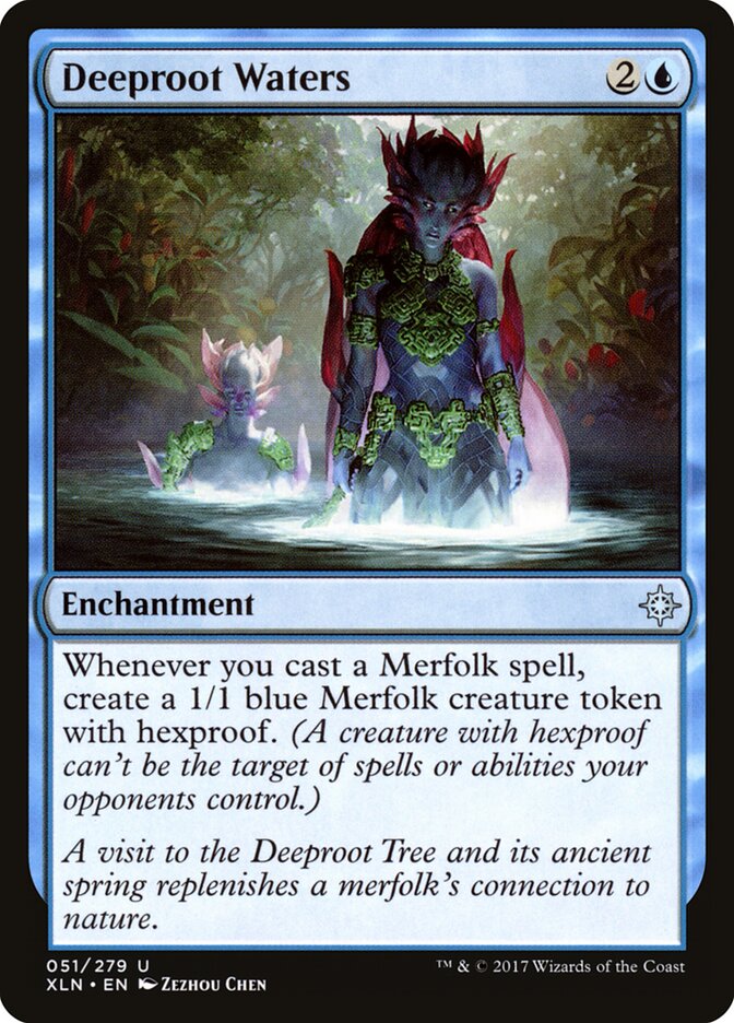 Deeproot Waters card front
