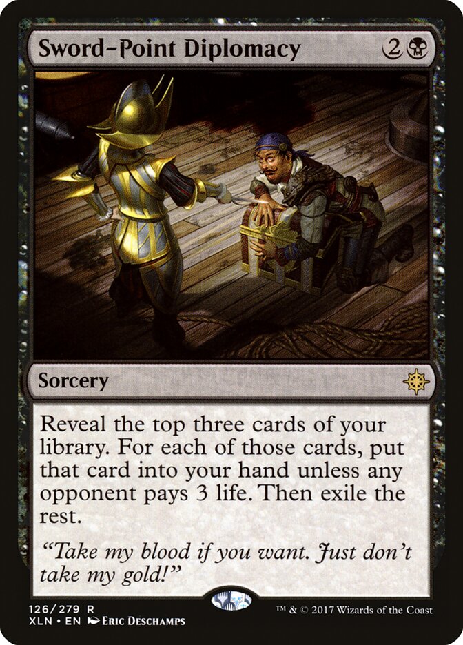 Sword-Point Diplomacy card front