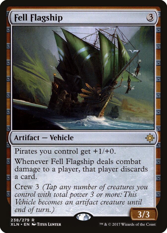 Fell Flagship card front