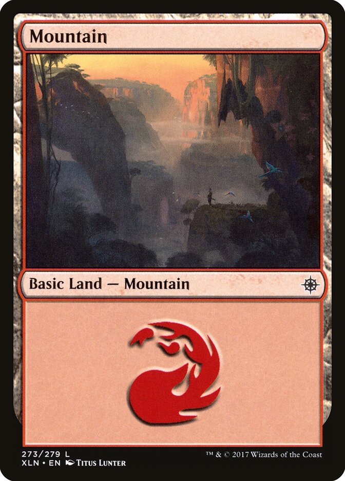 Mountain card front