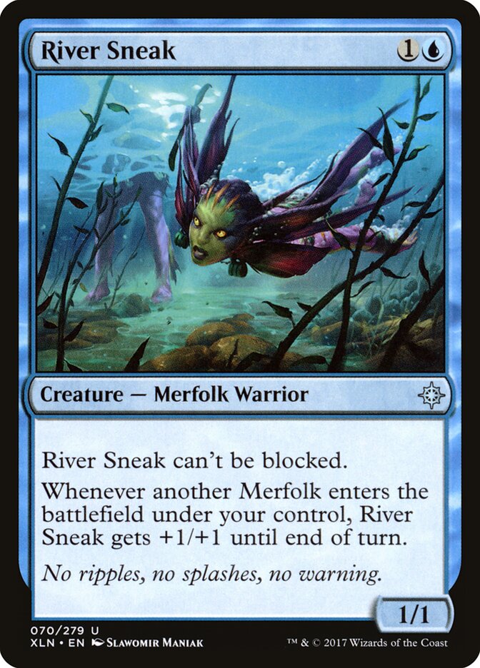 River Sneak card front